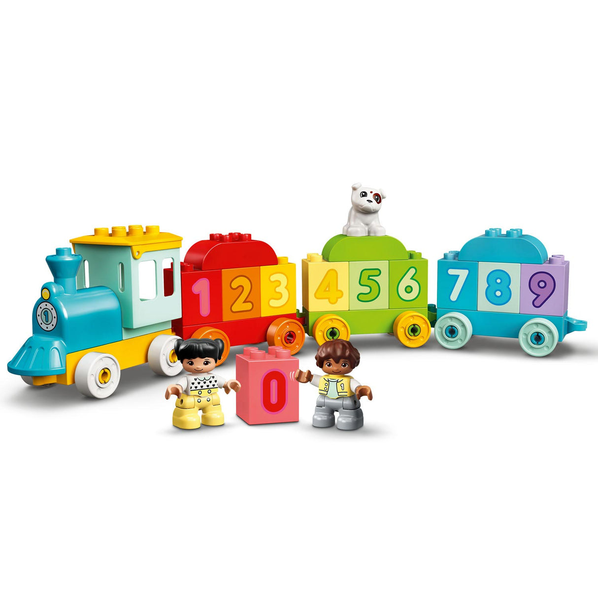 Lego duplo - train numéroté - jouet de construction apprendre à compter (10954)