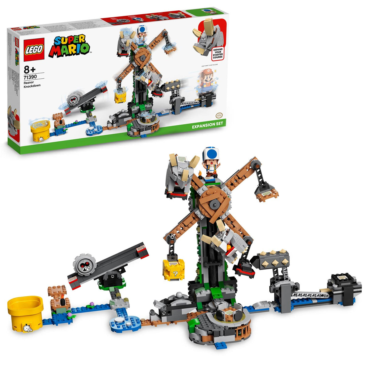 LEGO Super Mario 71390 Expansion Set: querelle avec Reznors