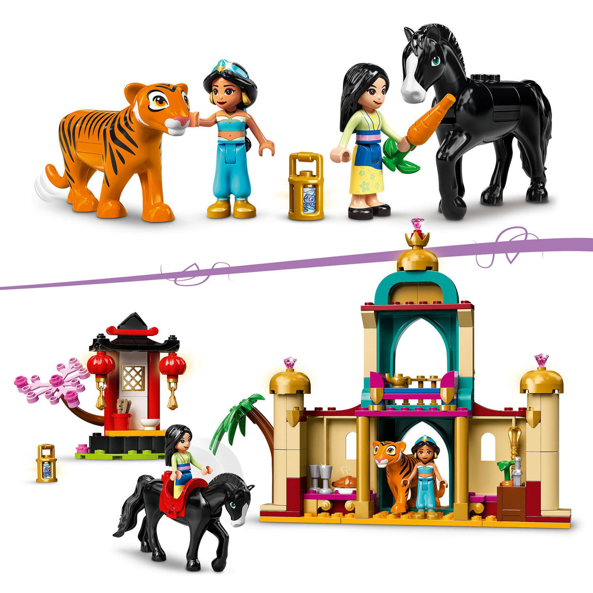 Lego Disney Princess 43208 Jasmins and Mulans Adventure