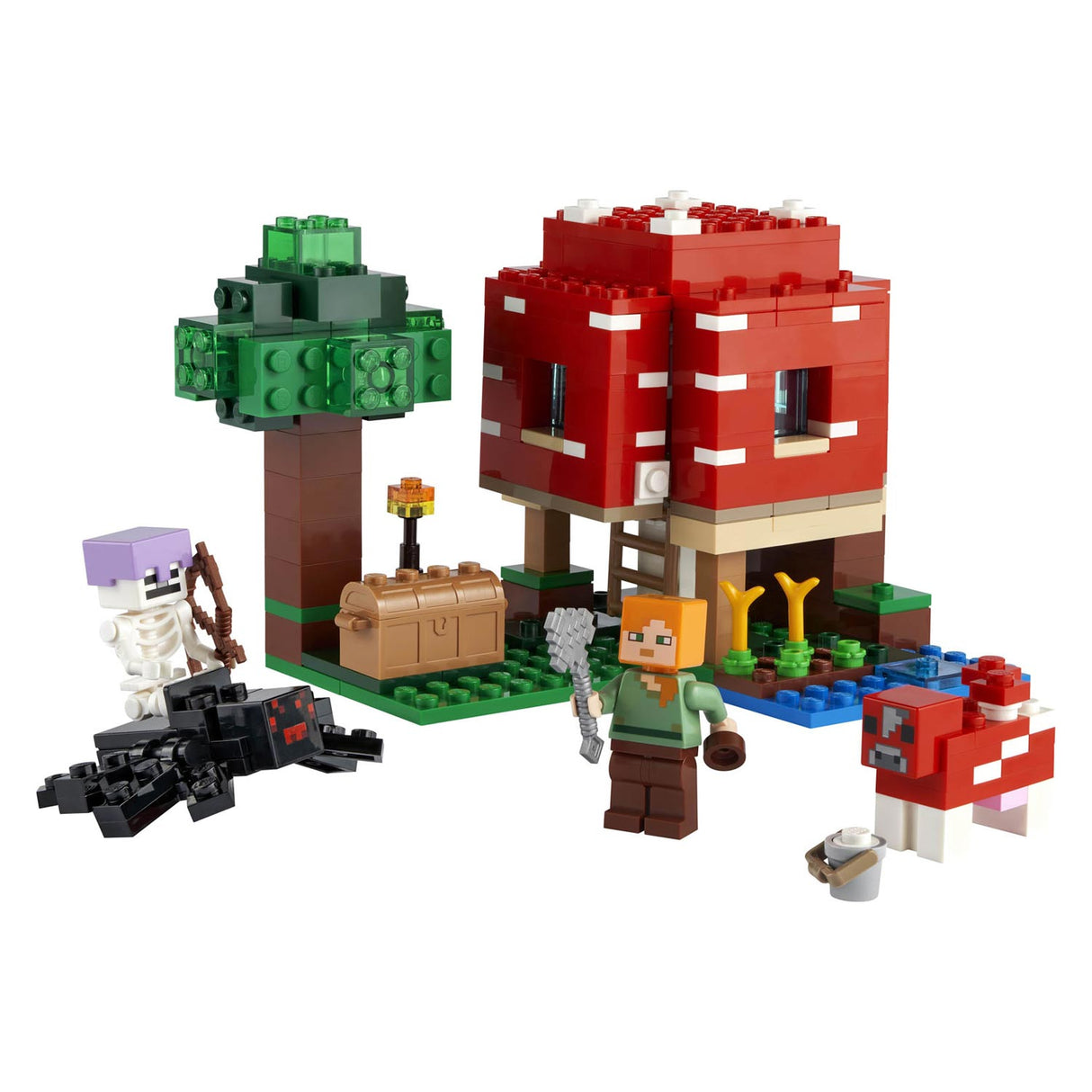 LEGO LEGO Minecraft 21179 La maison des champignons