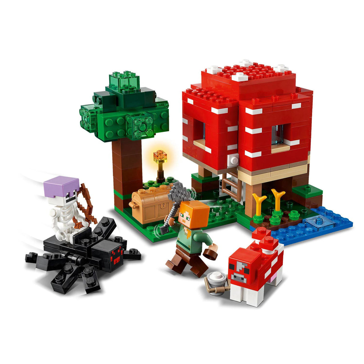 LEGO LEGO Minecraft 21179 La maison des champignons