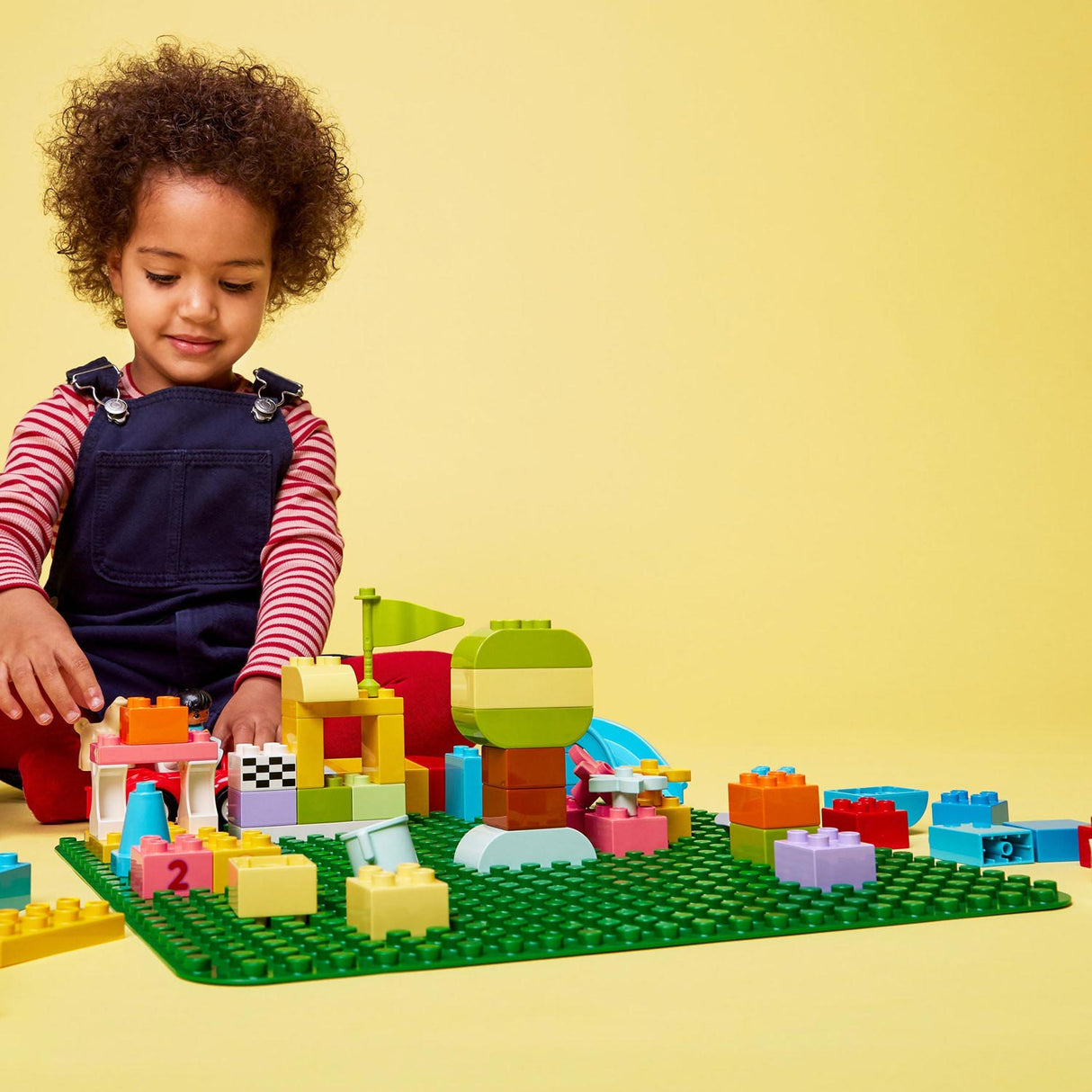 LEGO DUPLO DUPLO 10980 Plaque de construction Green
