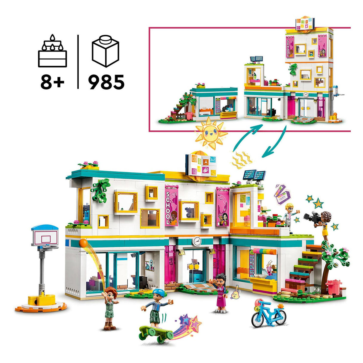 LEGO LEGO Friends 41731 HEADPLAKE Internationale School