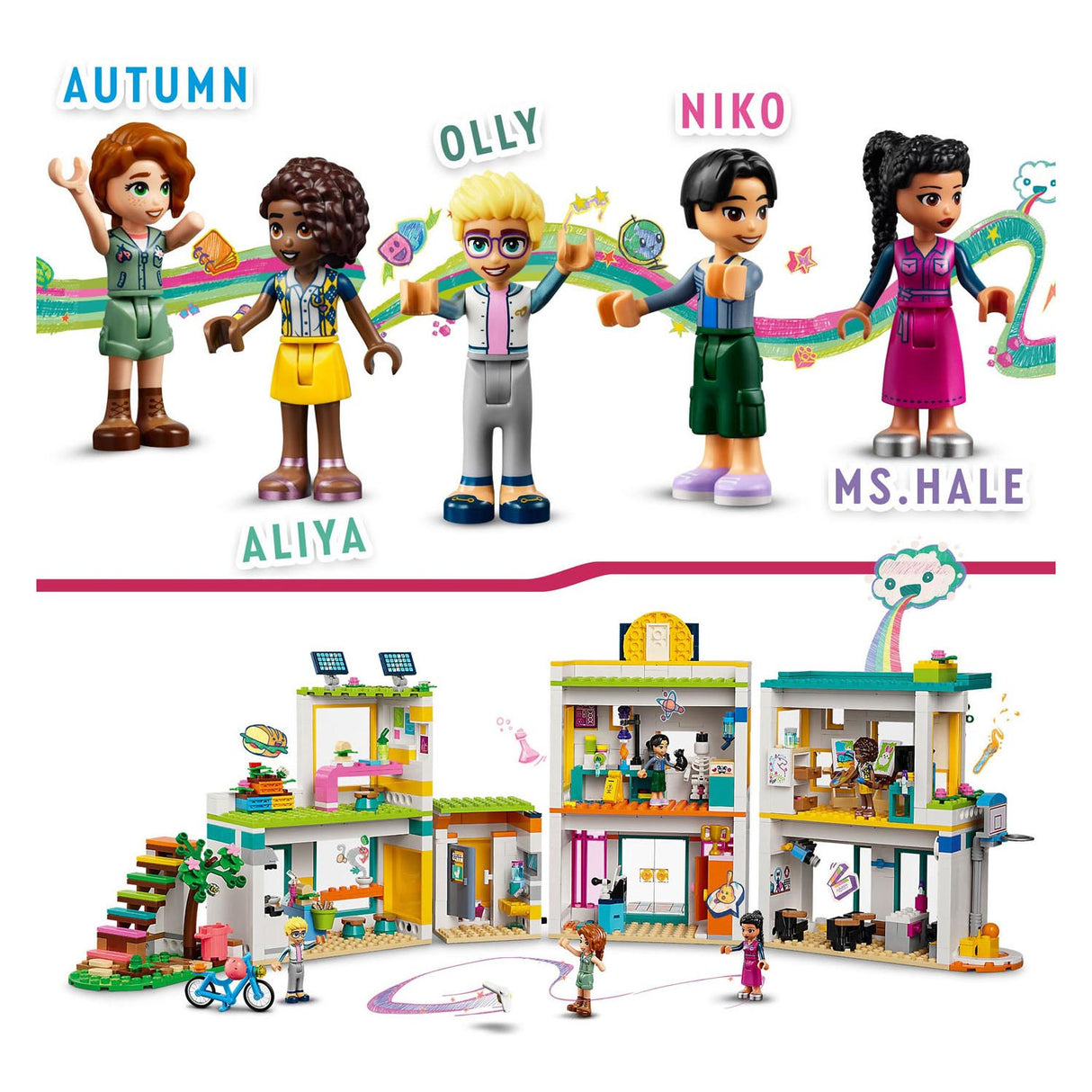 LEGO LEGO Friends 41731 HEADPLAKE Internationale School