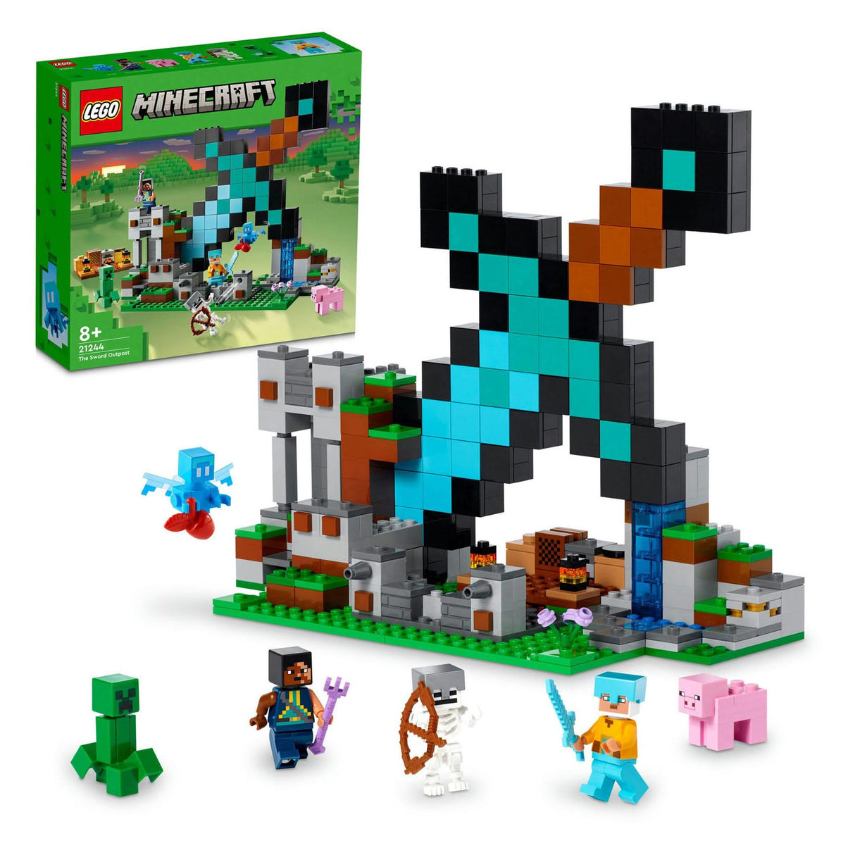 LEGO LEGO Minecraft 21244 Épée de base de base