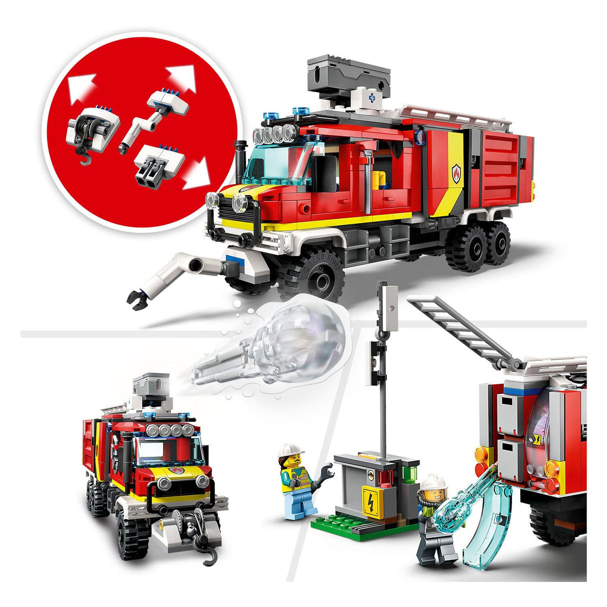 Camion de pompiers de Lego City 60374
