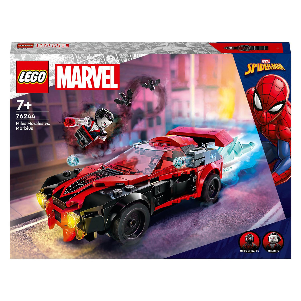 LEGO LEGO 76244 Miles Morales contre Morbius