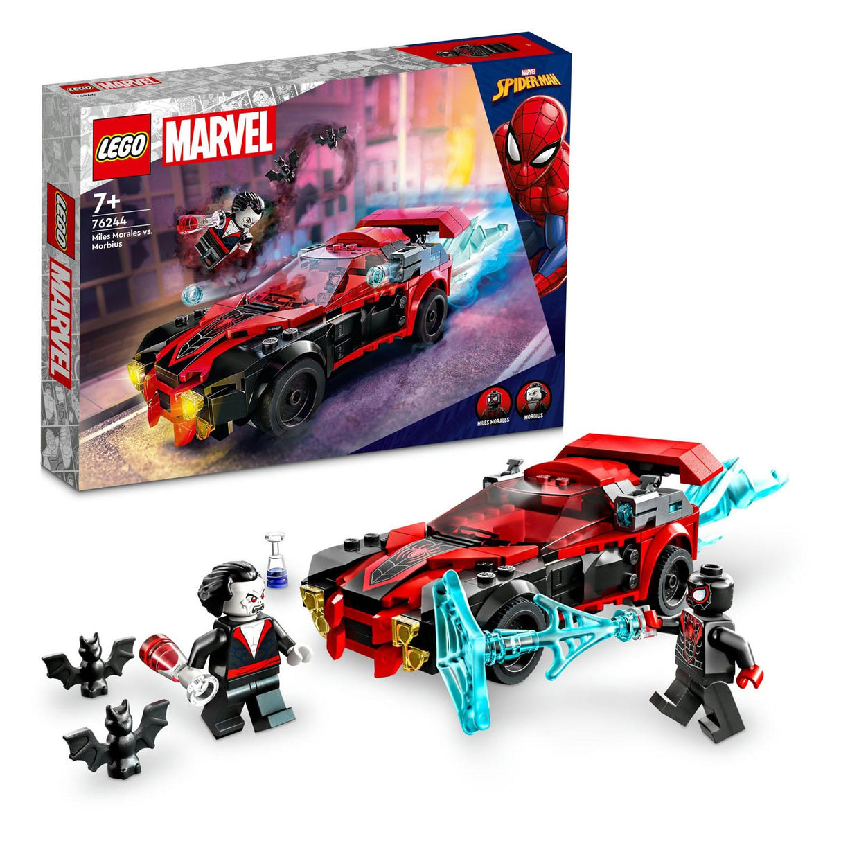 LEGO LEGO 76244 Miles Morales contre Morbius