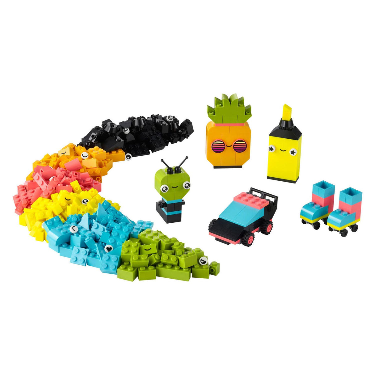 Lego Classic 11027 Créatif jouant avec néon