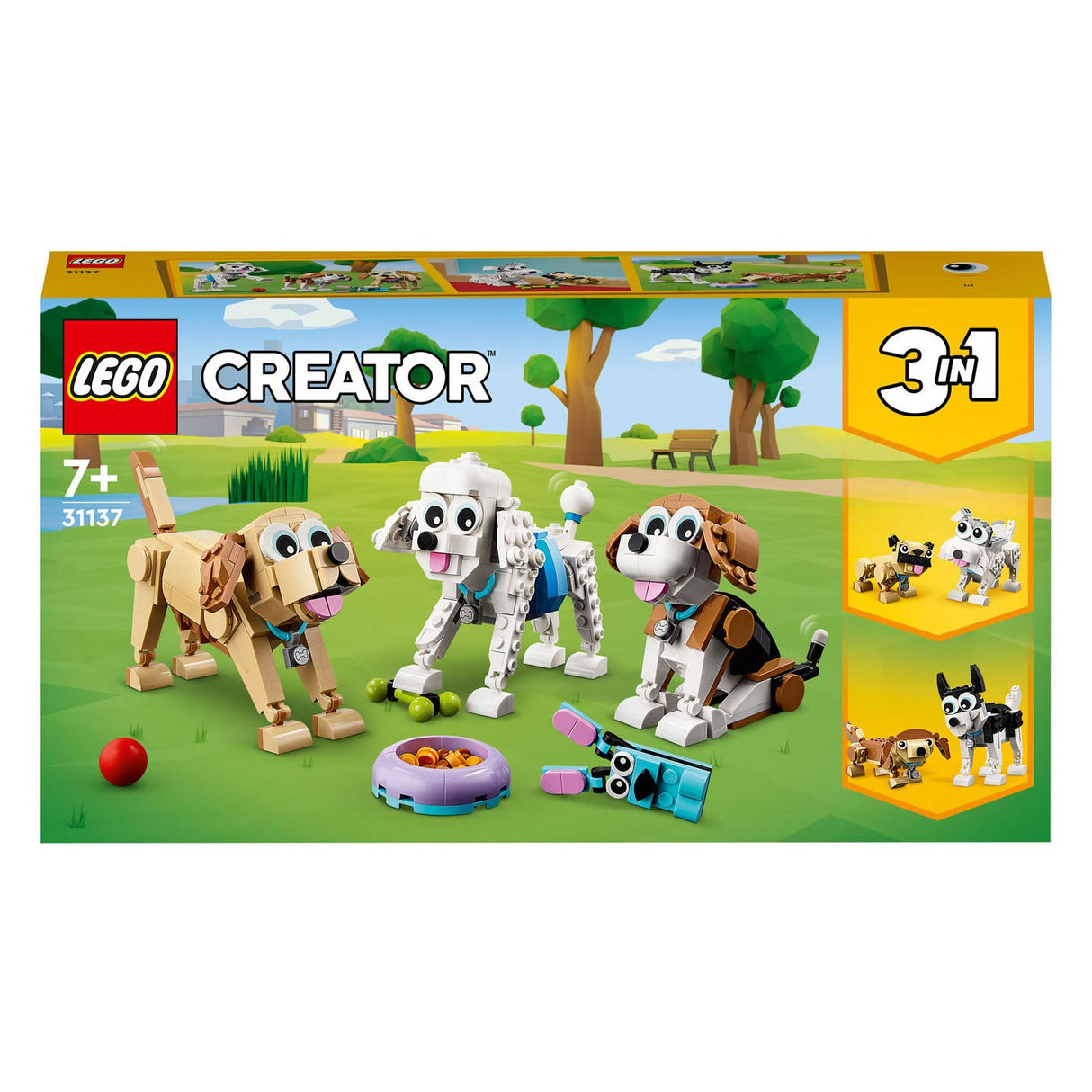 Créateur LEGO 31137 chiens mignons