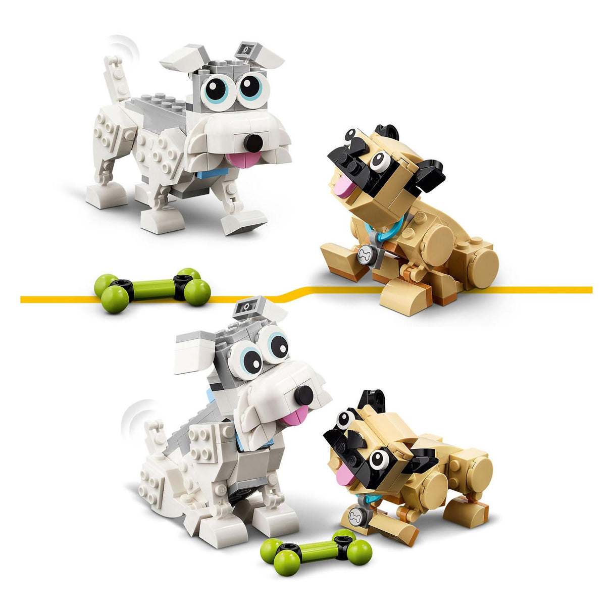 Créateur LEGO 31137 chiens mignons