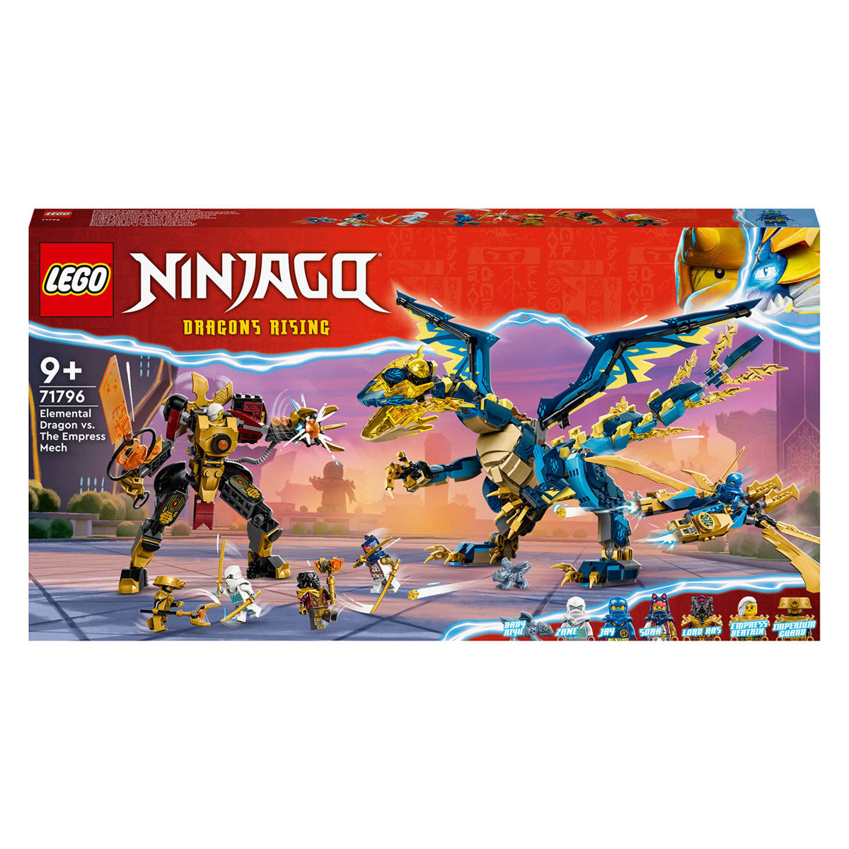 LEGO LEGO NINJAGO 71796 Élément Dragon contre le mecha de l'impératrice