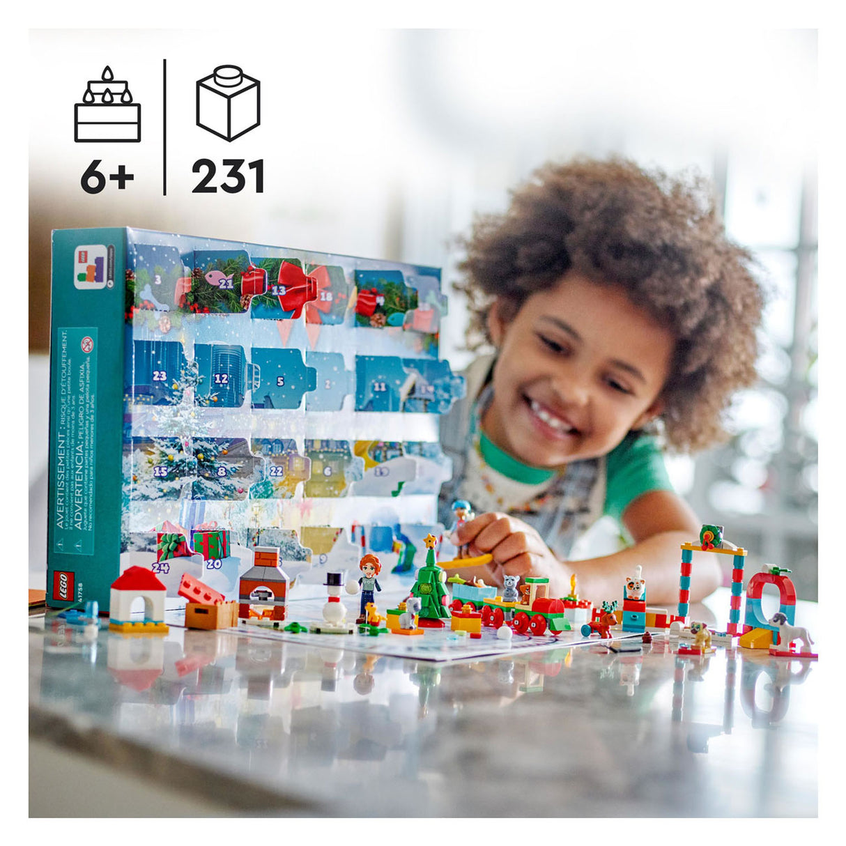 Calendrier de l'Avent LEGO Friends 41758