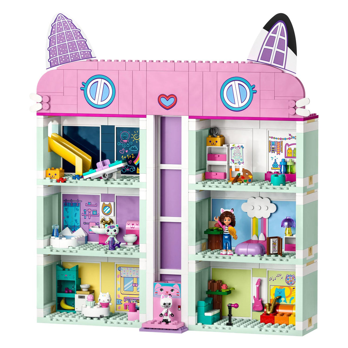 La maison de poupée Lego Gabby's Dollhouse Toys avec 4 figurines et accessoires pour enfants de 4 ans et plus - 10788