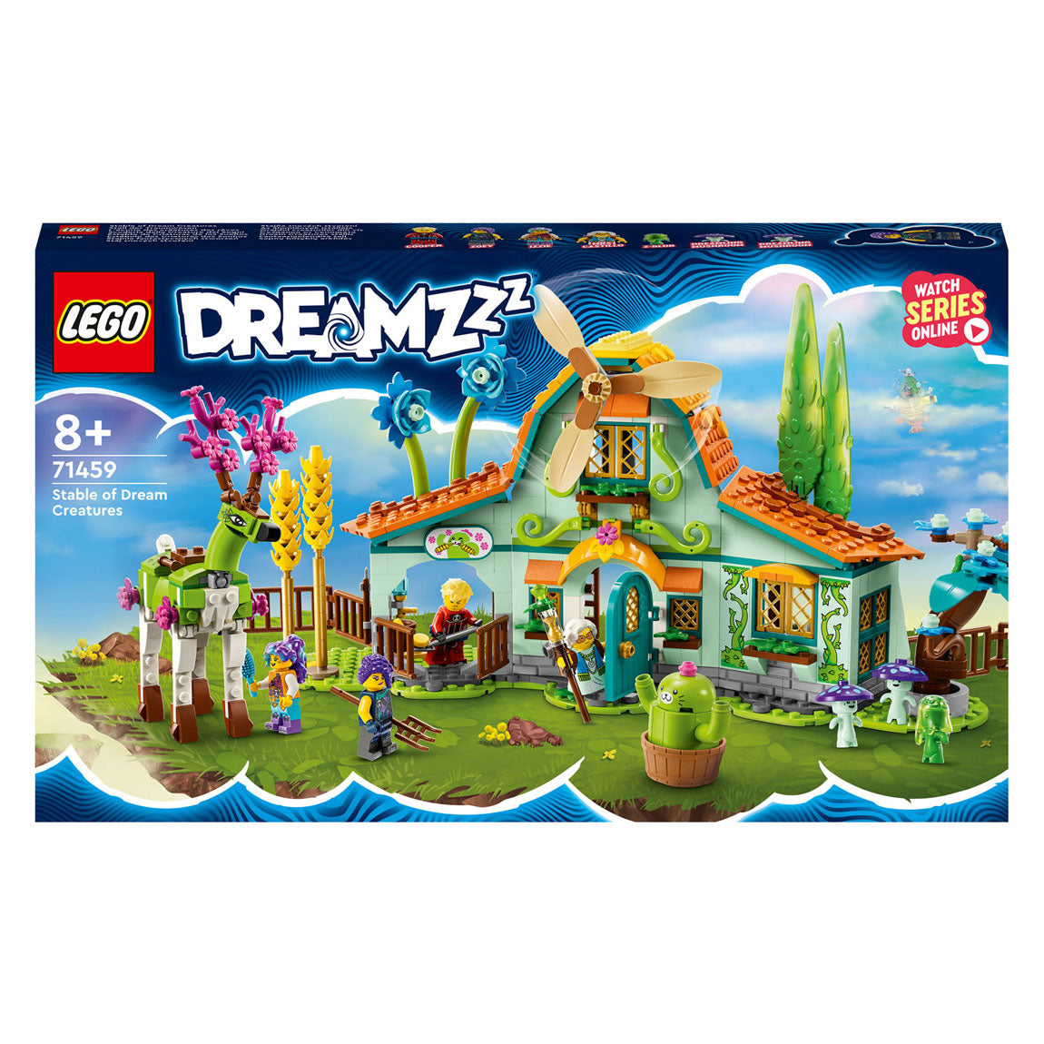 Lego dreamzzz - écurie avec jouets de construction de créatures de rêve (71459)