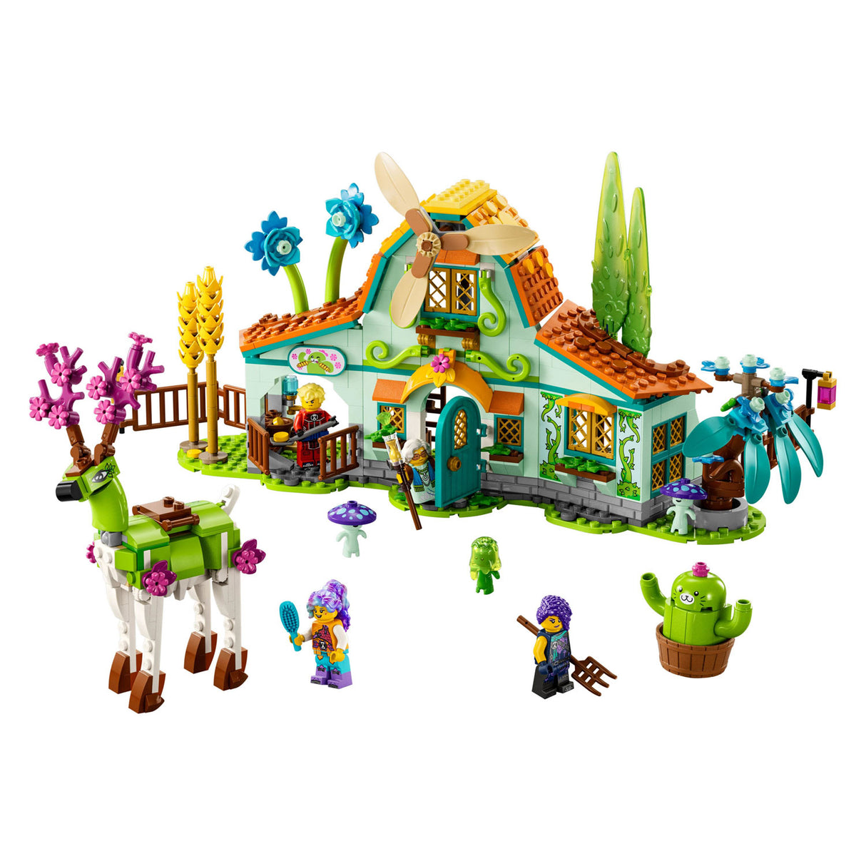 Lego dreamzzz - écurie avec jouets de construction de créatures de rêve (71459)