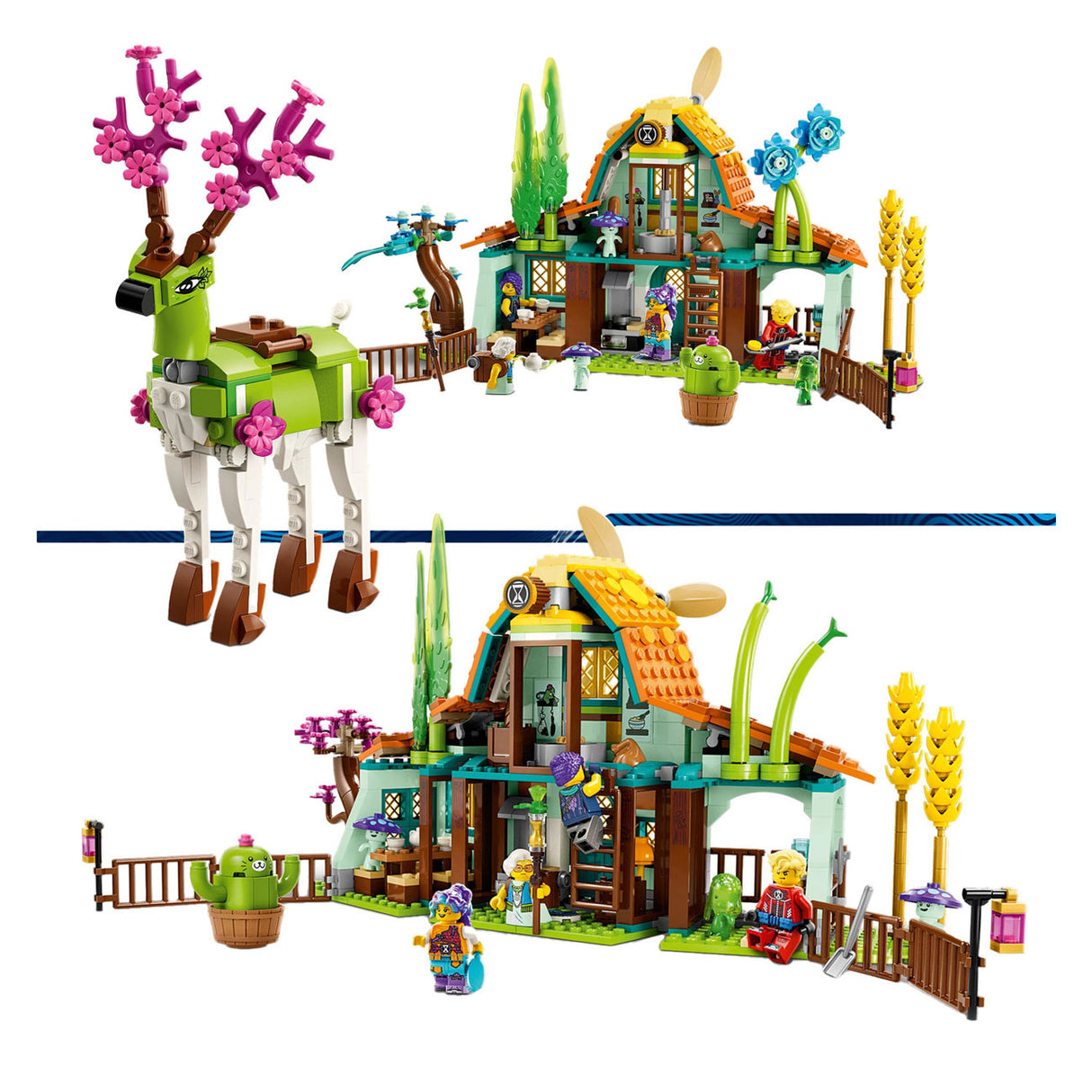 Lego dreamzzz - écurie avec jouets de construction de créatures de rêve (71459)