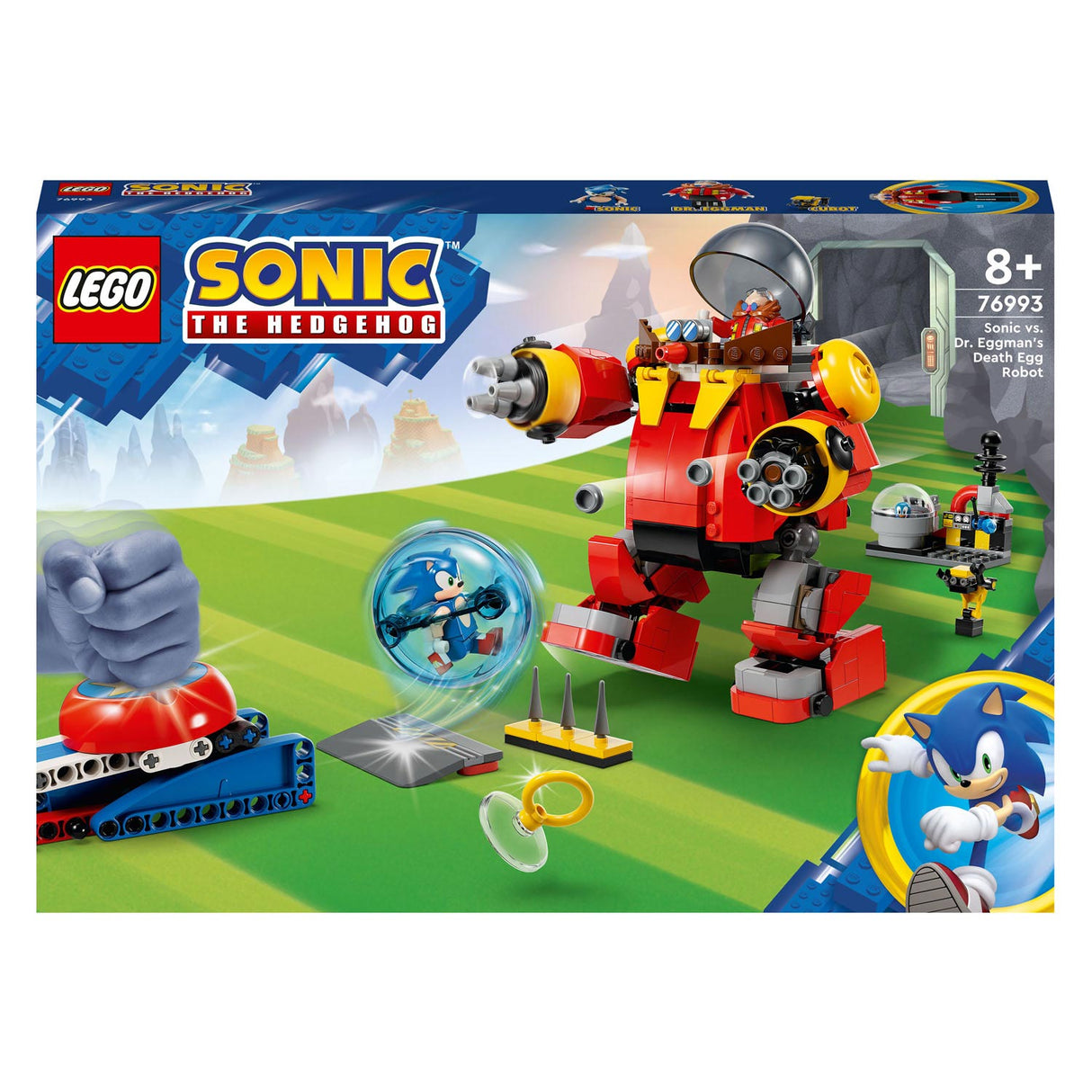LEGO LEGO 76993 contre Dr Eggmans Elleurot