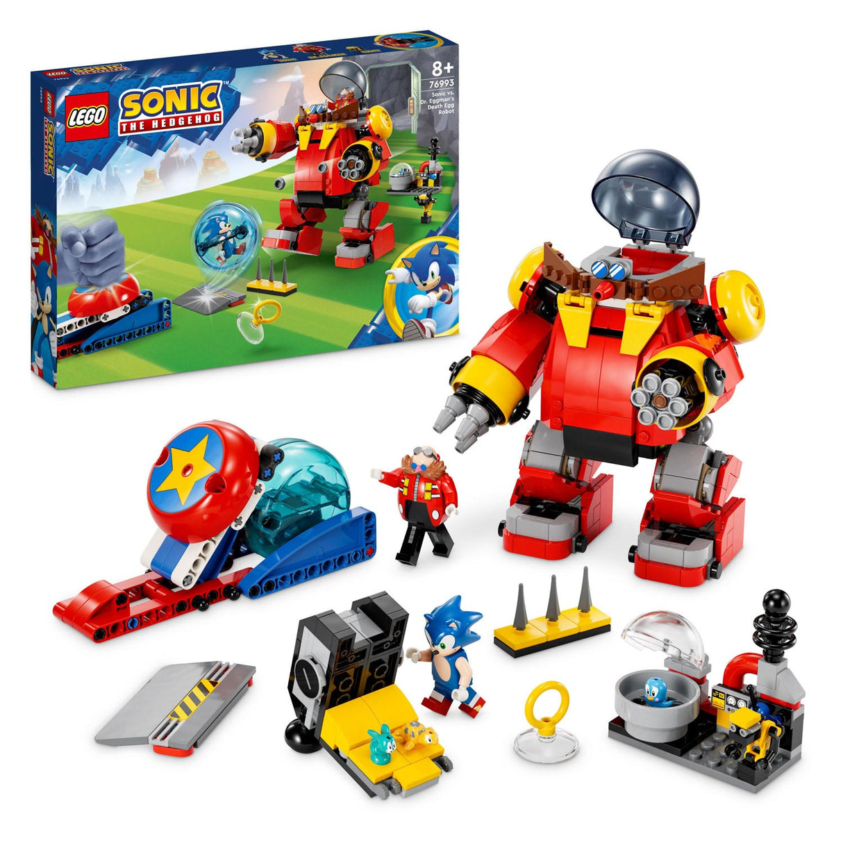 LEGO LEGO 76993 contre Dr Eggmans Elleurot