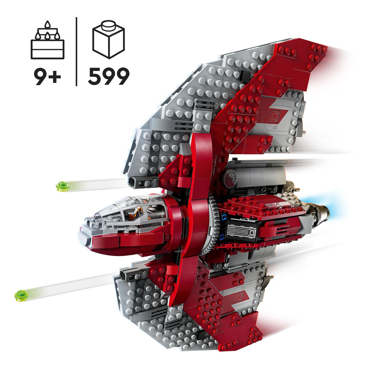 LEGO Star Wars 75362 Ahsoka Tano's T-6 Jedi Shuttle