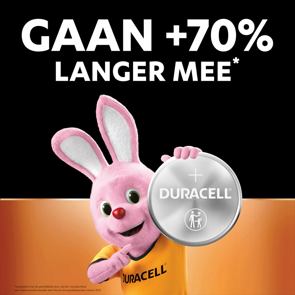 Ventes de batteries europe b.v. pile duracell cr2025 3v lithium (2pcs)