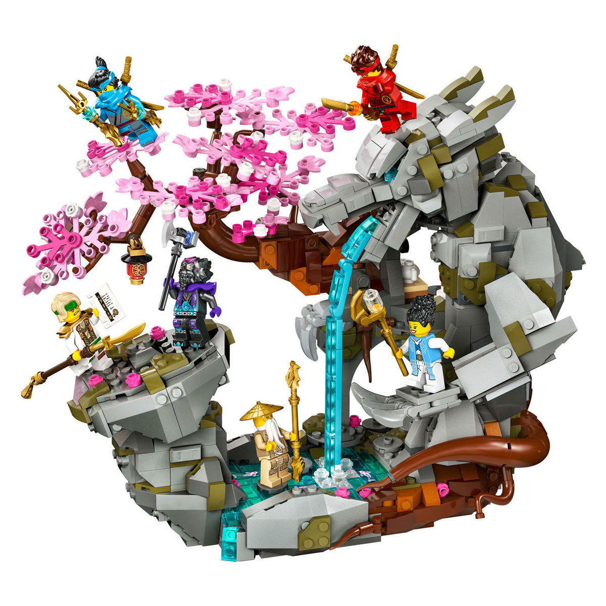 Lego Ninajago 71819 Autel du dragon de pierre
