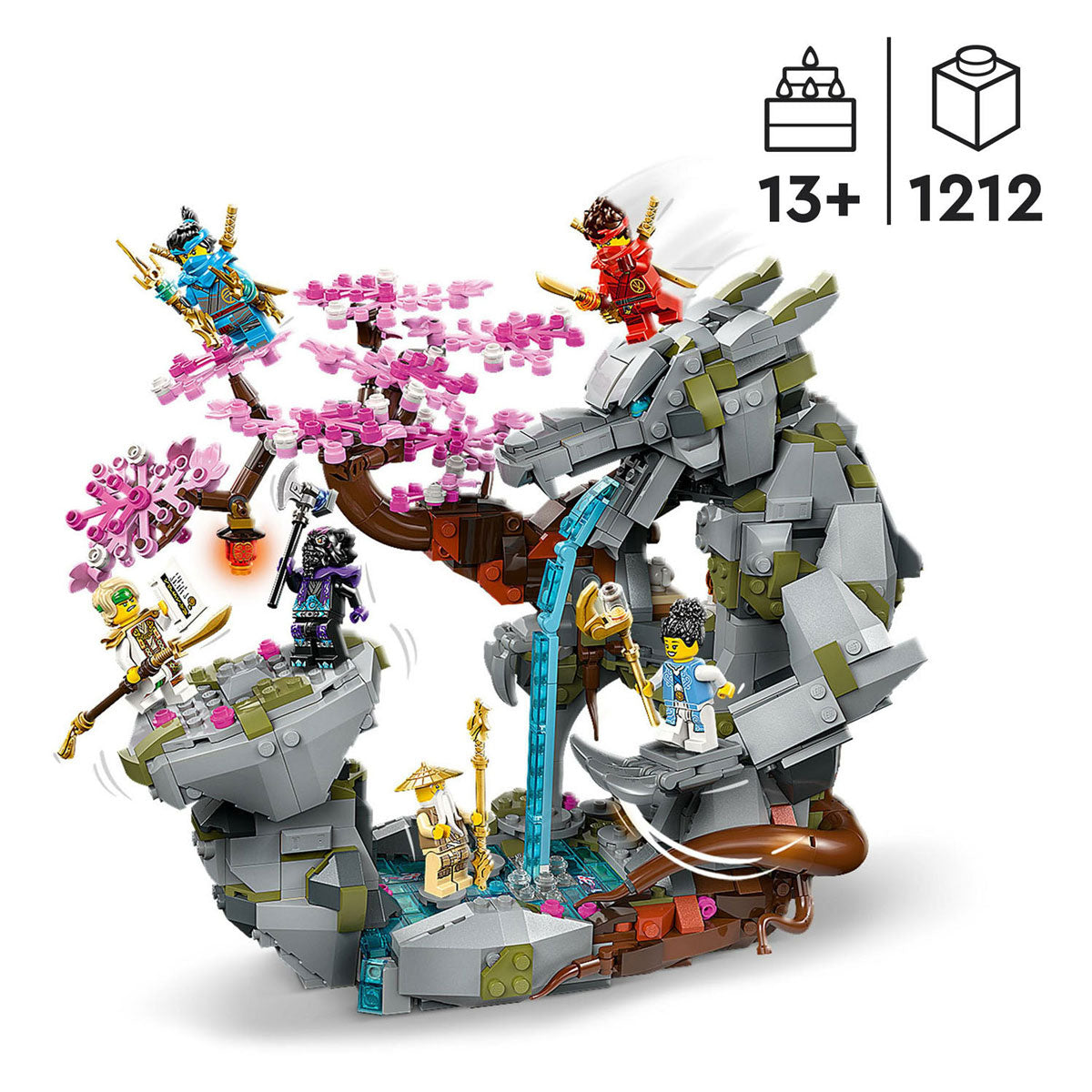 Lego Ninajago 71819 Autel du dragon de pierre
