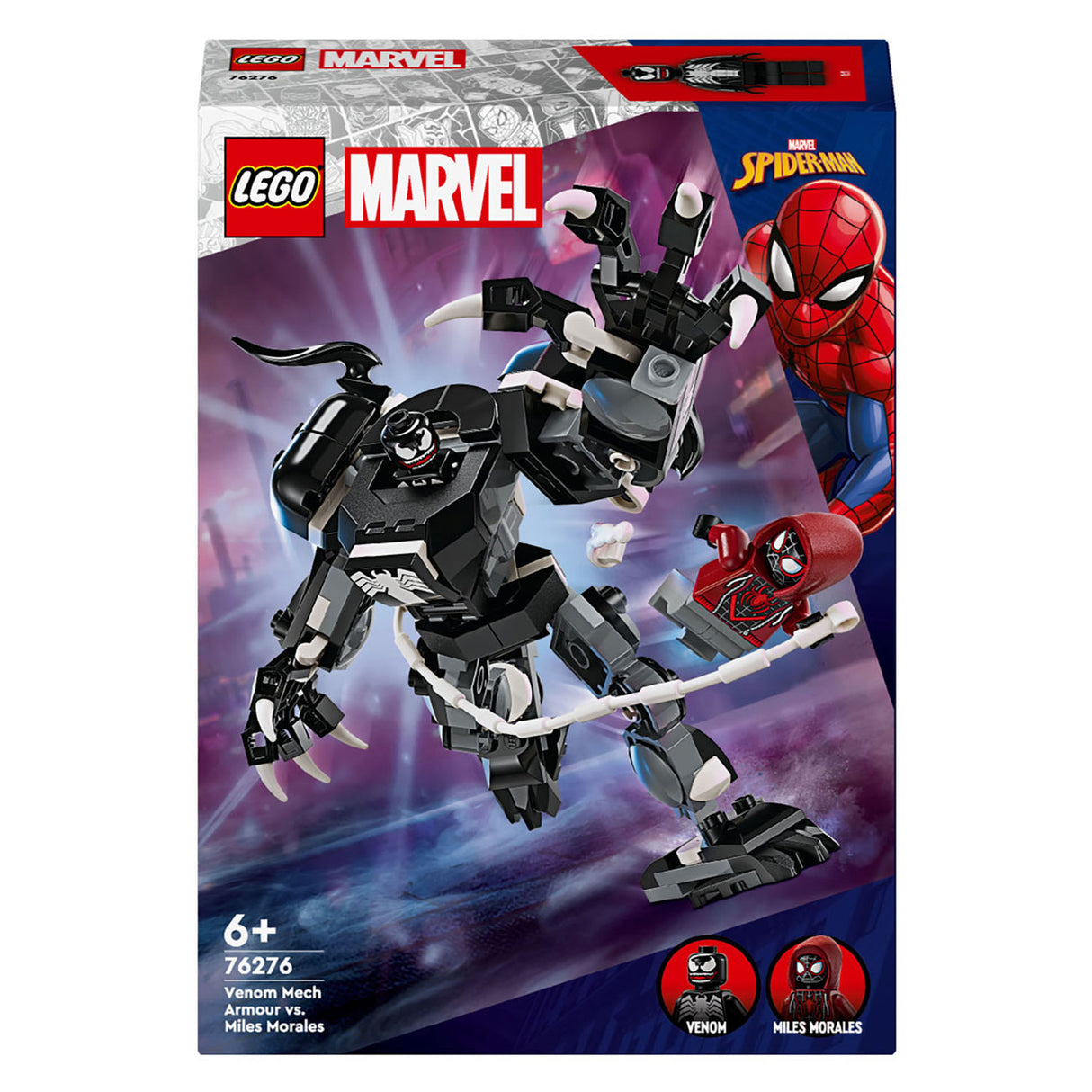 LEGO LEGO Super Heroes 76276 Venom Mechhapantser contre Miles Morales