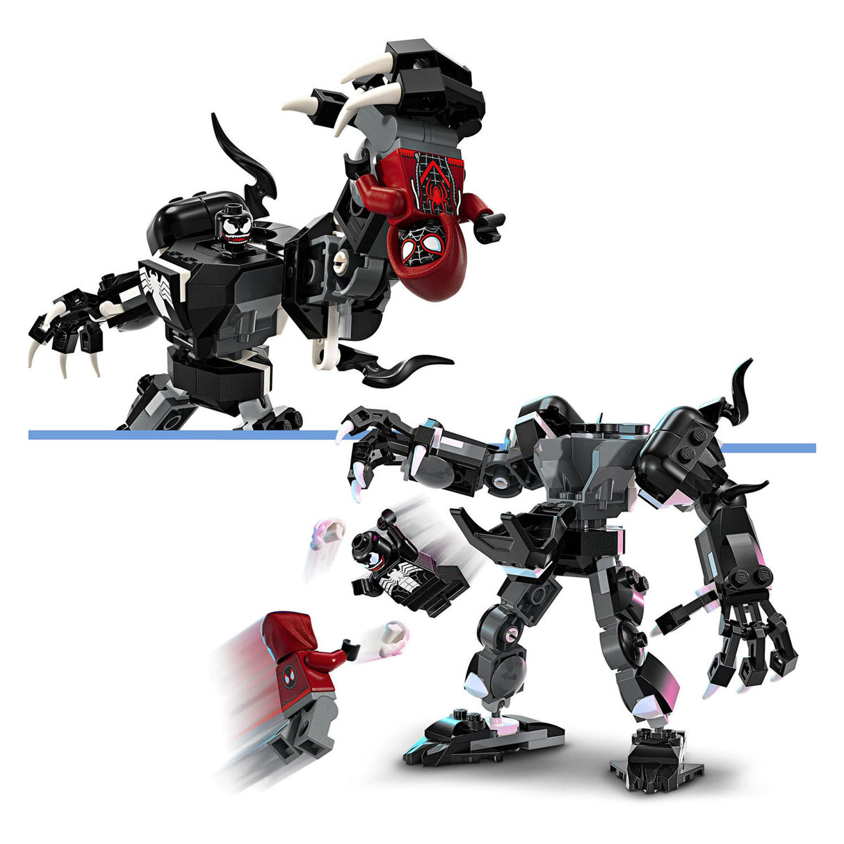 LEGO LEGO Super Heroes 76276 Venom Mechhapantser contre Miles Morales