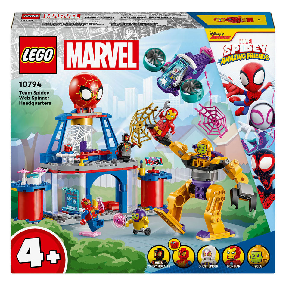 Lego Marvel 10794 Team Spidey Webspinner Headquarters