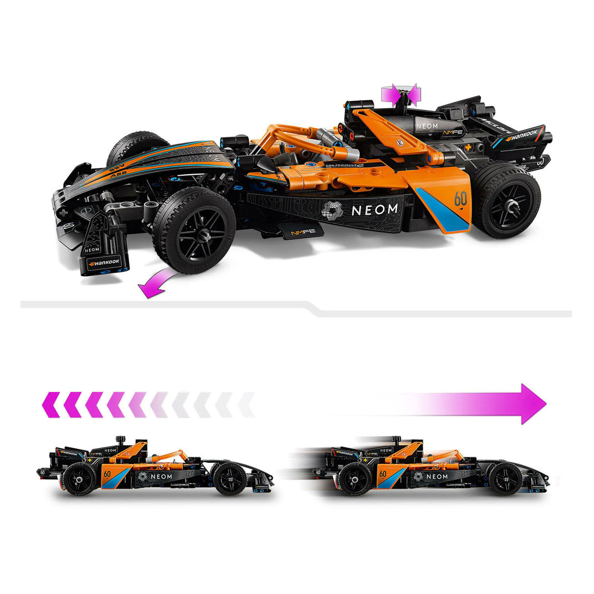 Lego Technic 42169 Neom McLaren Formula E Racing Car