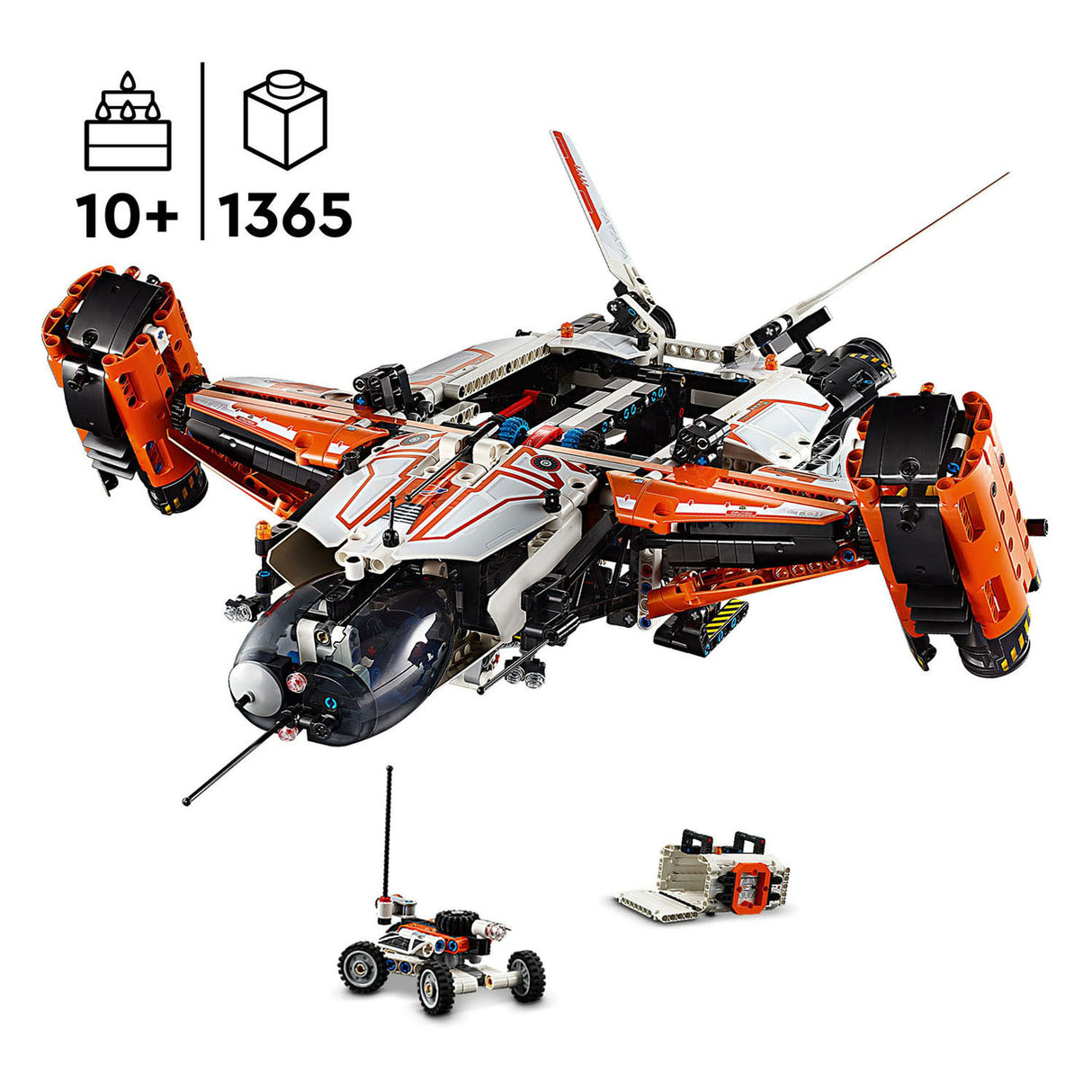 Lego Technic 42181 Vtol Freight Room Ship Lt81