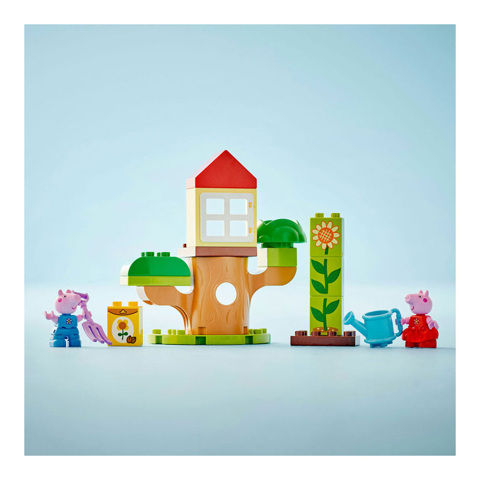 Lego Duplo - Jouet de construction de jardin et de cabane dans les arbres Peppa Pig (10431)
