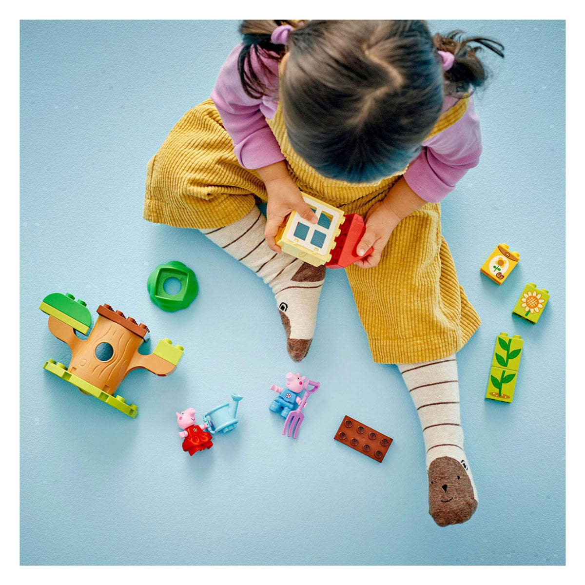 Lego Duplo - Jouet de construction de jardin et de cabane dans les arbres Peppa Pig (10431)