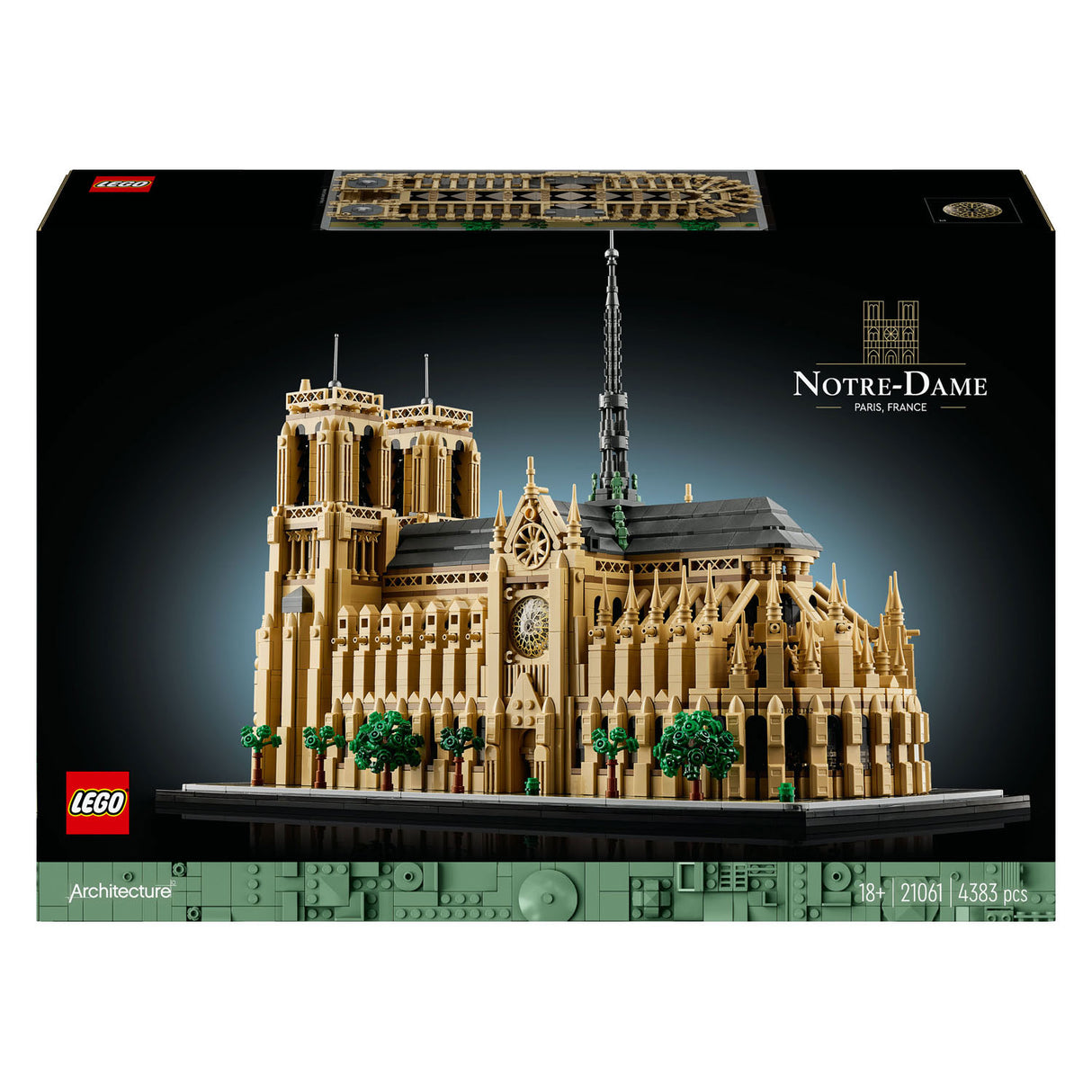 Lego architecture notre-dame de paris - 21061