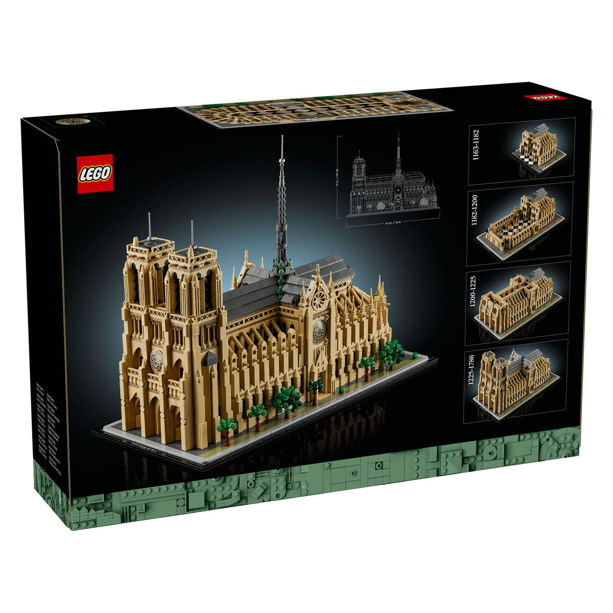 Lego architecture notre-dame de paris - 21061