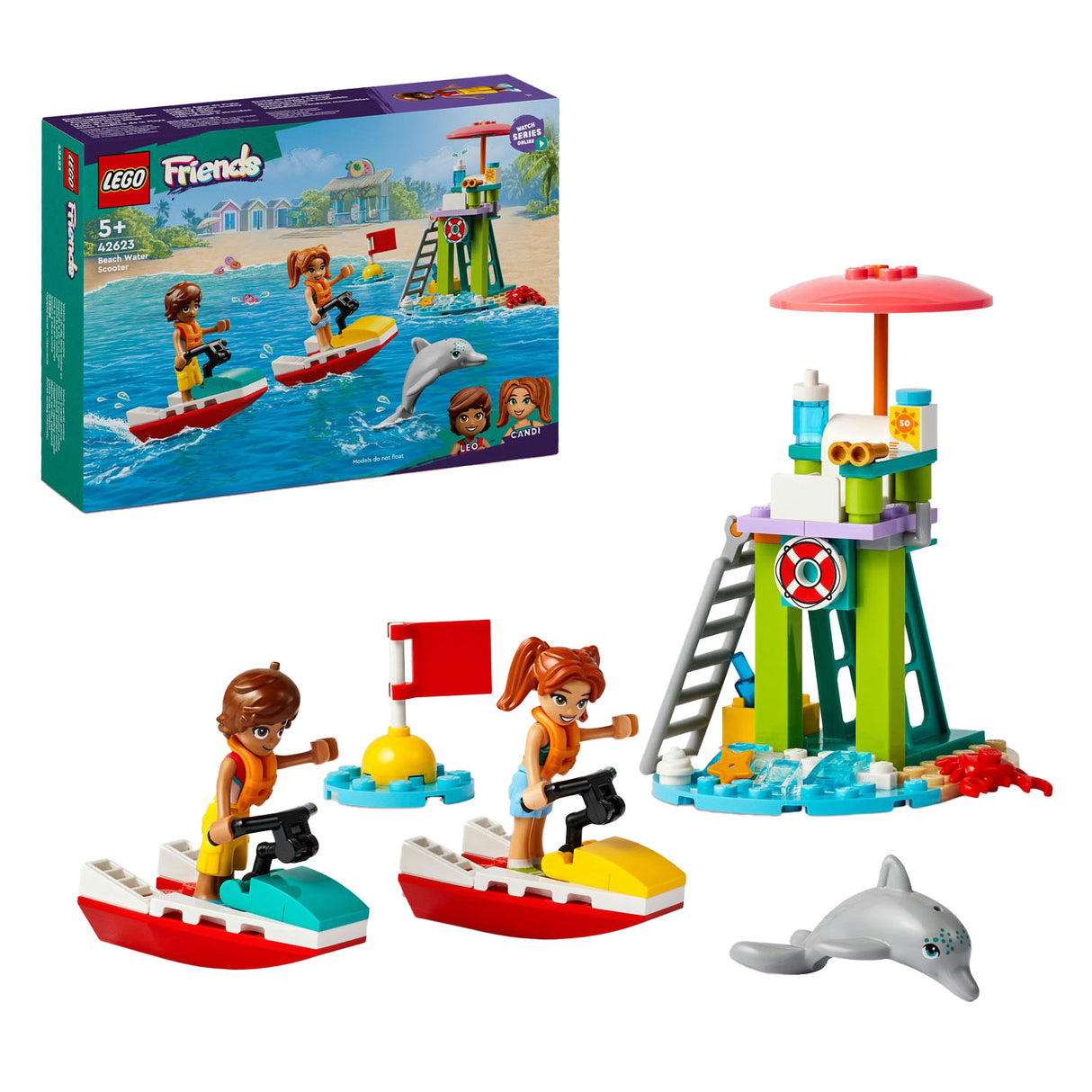LEGO Friends 42623 Beach Waterscooter