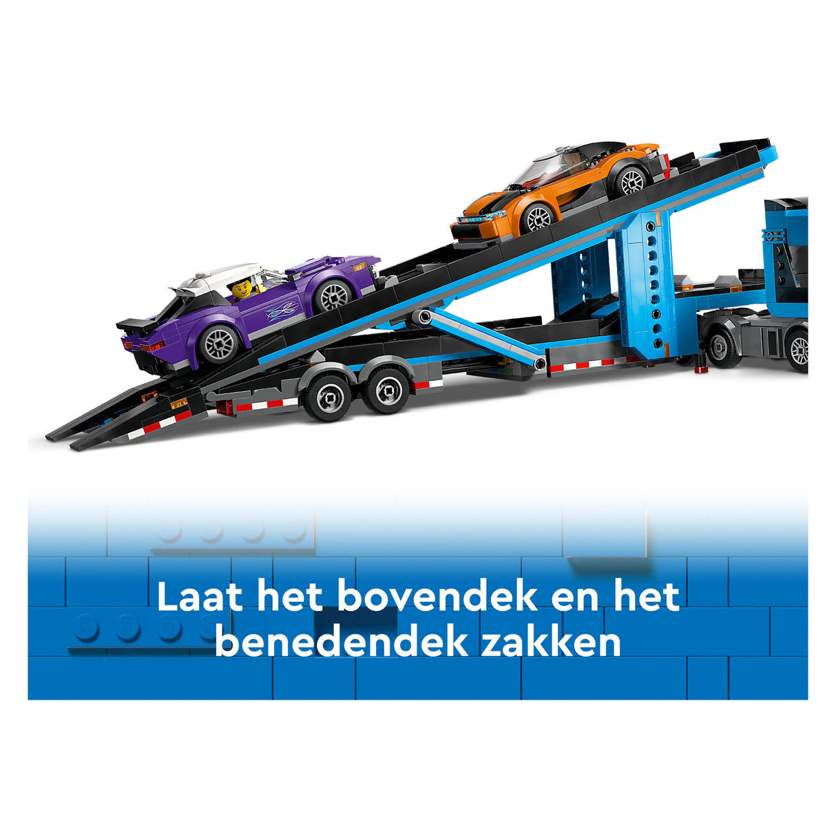 Lego City 60408 Véhicule de transport avec voitures de sport