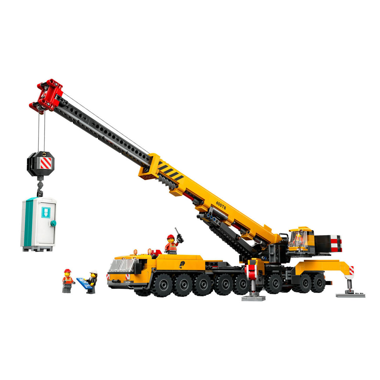 LEGO CITY 60409 CRANE DE CONSTRUCTION MOBILE JAUNE