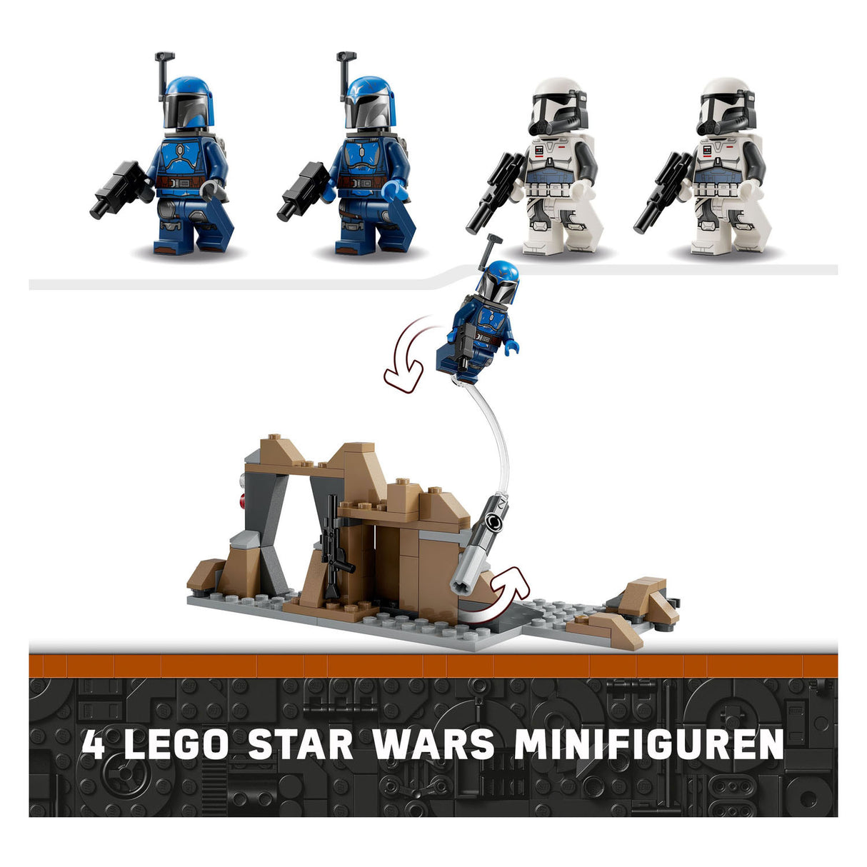 LEGO Star Wars 75373 Ambuscade sur Mandalore Battle Pack