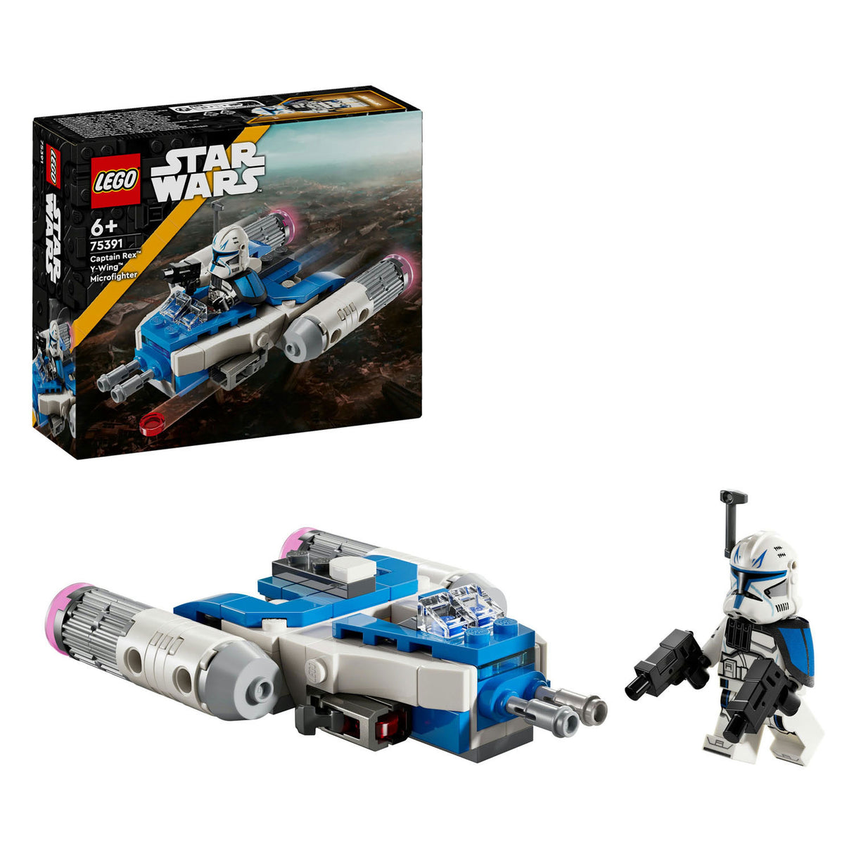 Lego Star Wars 75391 Capitaine Rex Y-Wing Microfighter