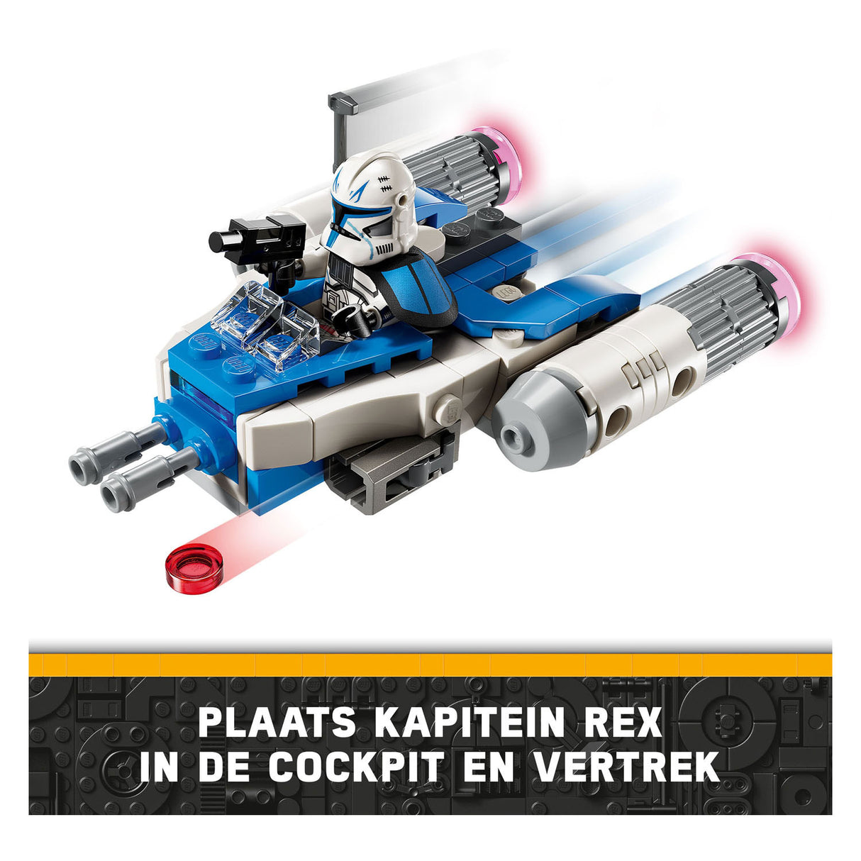 Lego Star Wars 75391 Capitaine Rex Y-Wing Microfighter