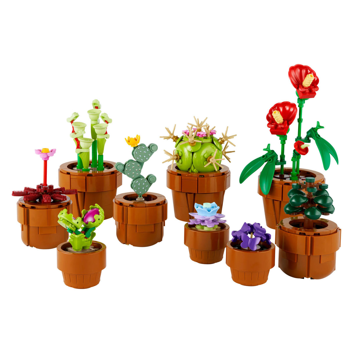 Mini plantes Lego icônes - collection botanique - 10329