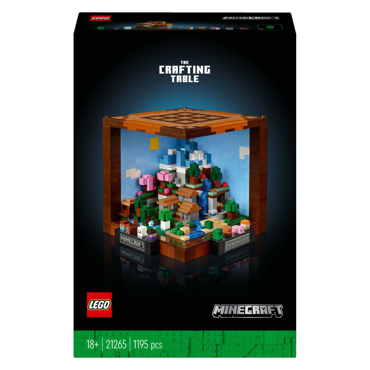 Lego minecraft 21265 l'établi