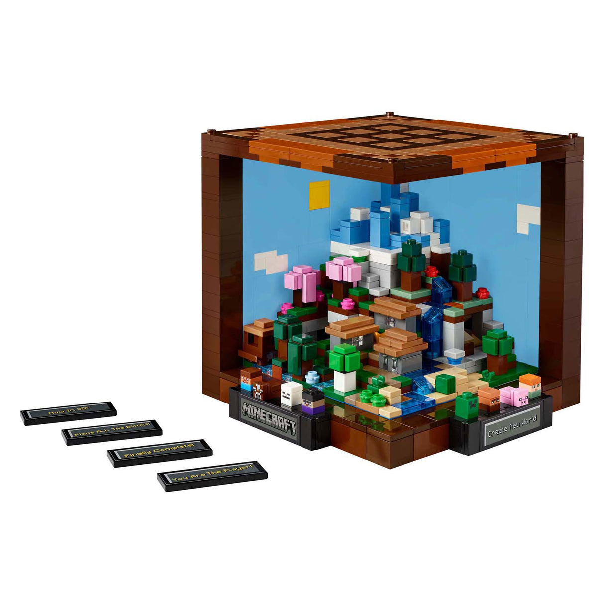 Lego minecraft 21265 l'établi