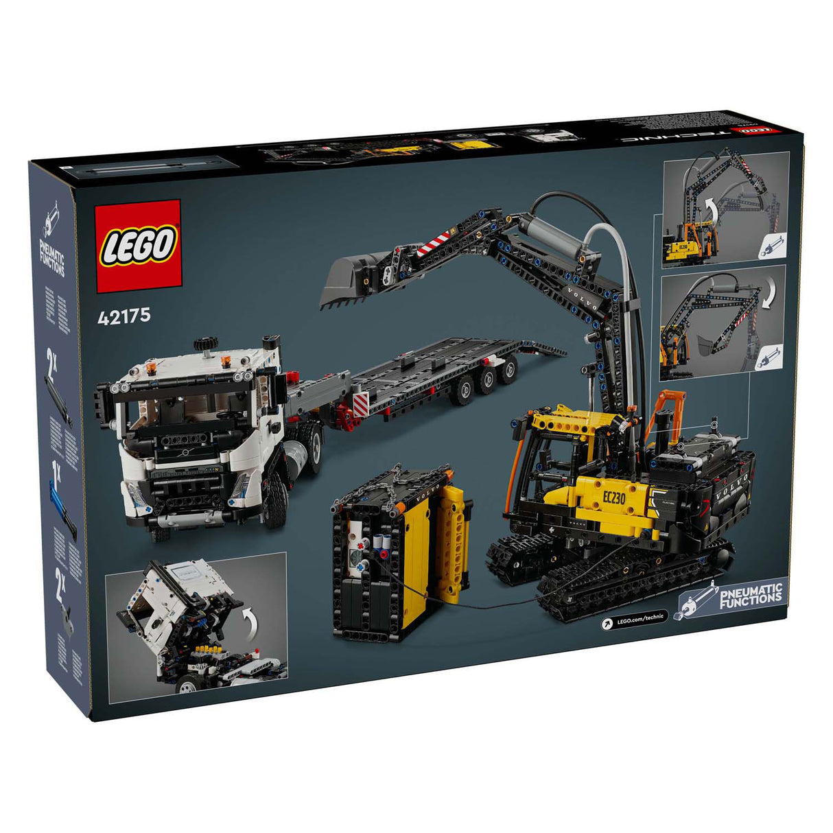 Lego technic 42175 Volvo FMX Truck EC230 Pelle électrique