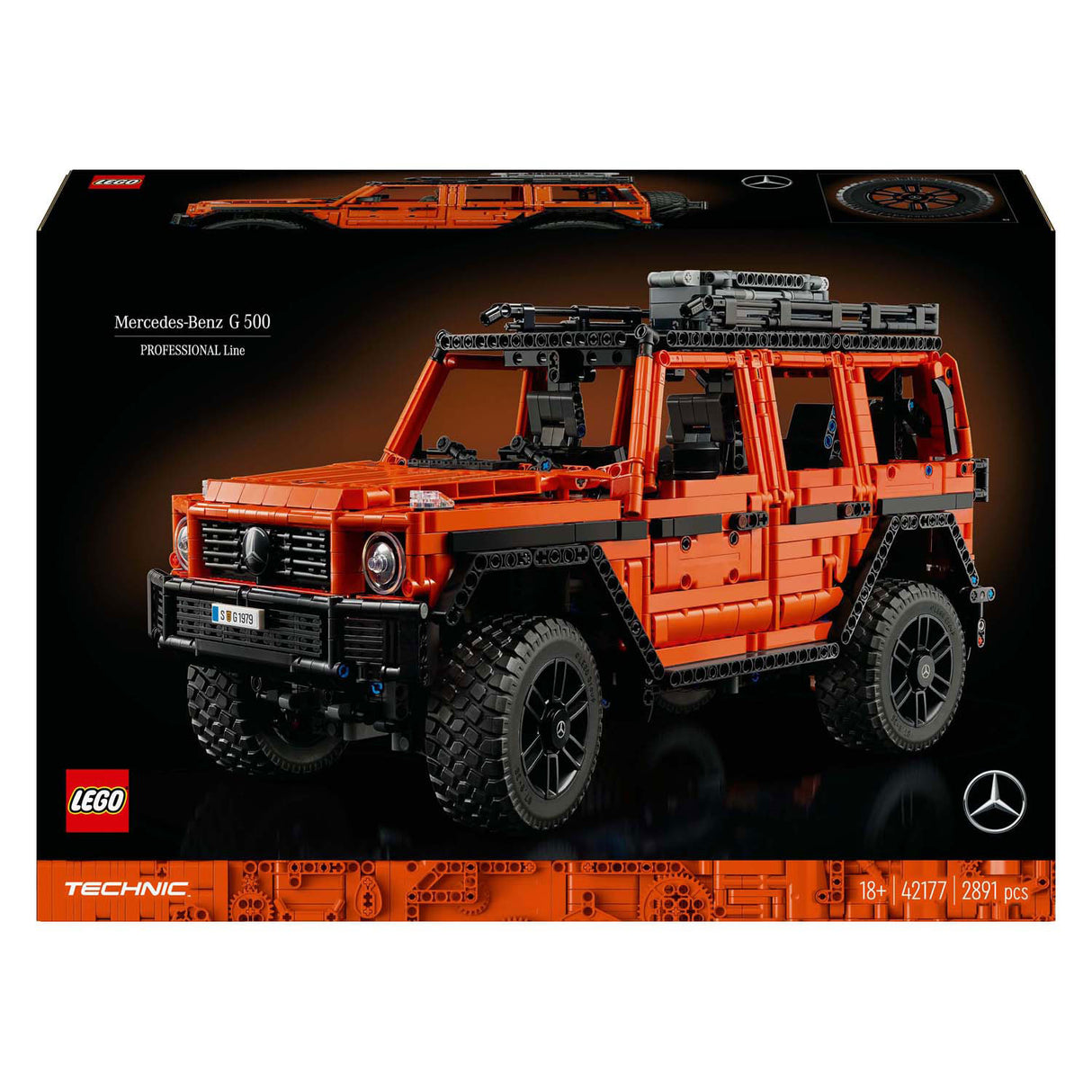 Lego Technic 42177 Ligne professionnelle Mercedes-Benz G 500