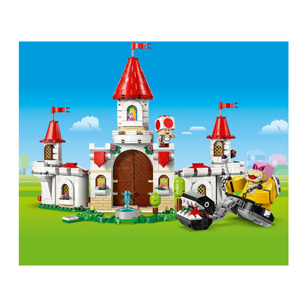 Lego super mario 71435 combat avec Roy au château de Peach