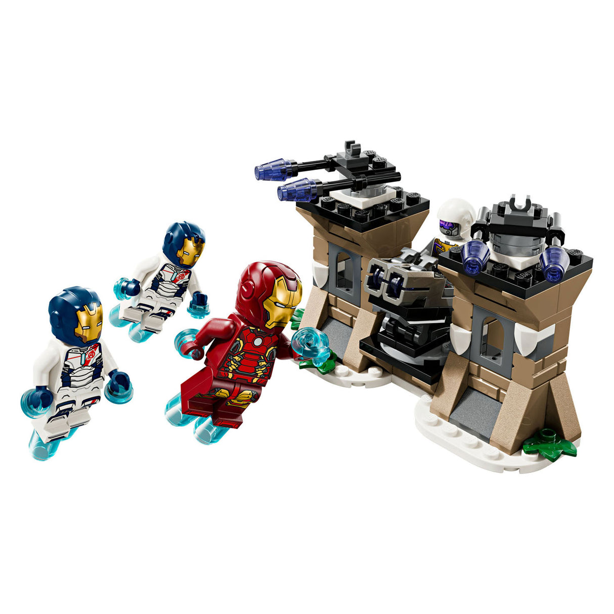 Lego super heros 76288 iron man la légion de fer contre le soldat hydre