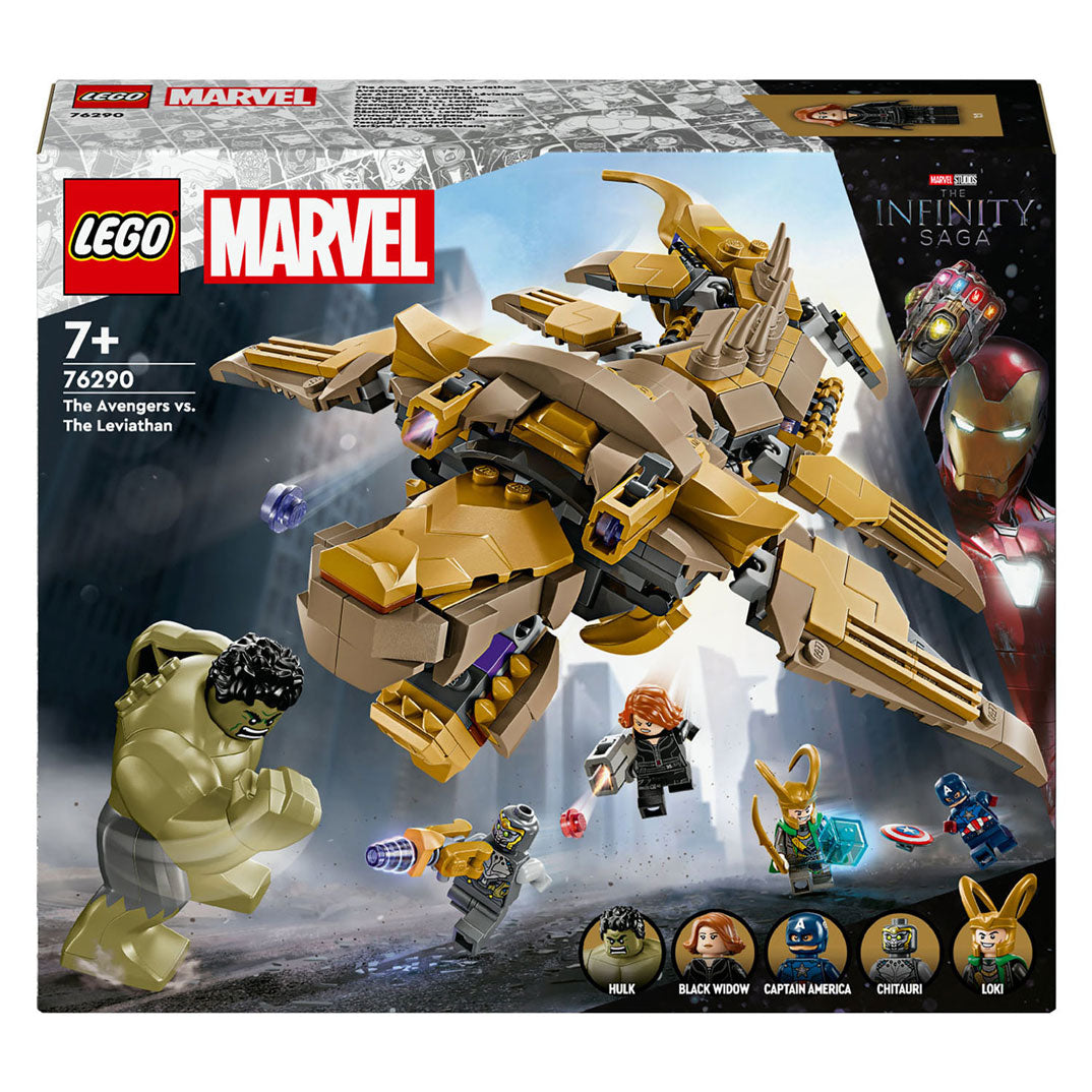 Lego super heros 76290 les vengeurs contre le Léviathan